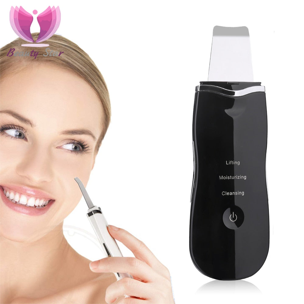 Ultrasonic Face Skin Scrubber - Executive-Skincare