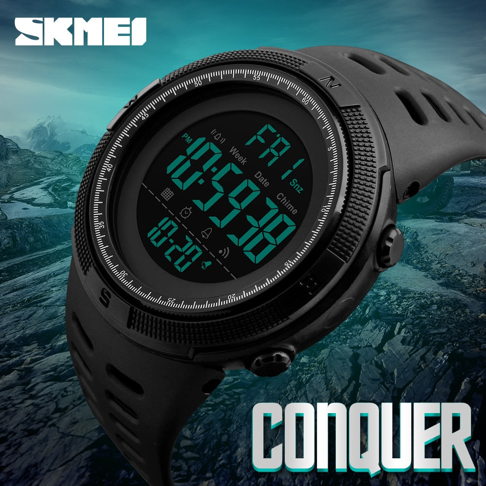 SKMEI Brand Mens Sports Watches Luxury Military Watches For Men - Executive-Skincare