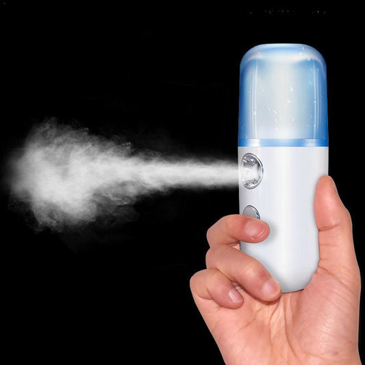 Mist Sprayer Mini 30ml Nano Portable Face Spray Facial Body  Steamer Moisturizing Skin Care Humidifier Instruments - Executive-Skincare