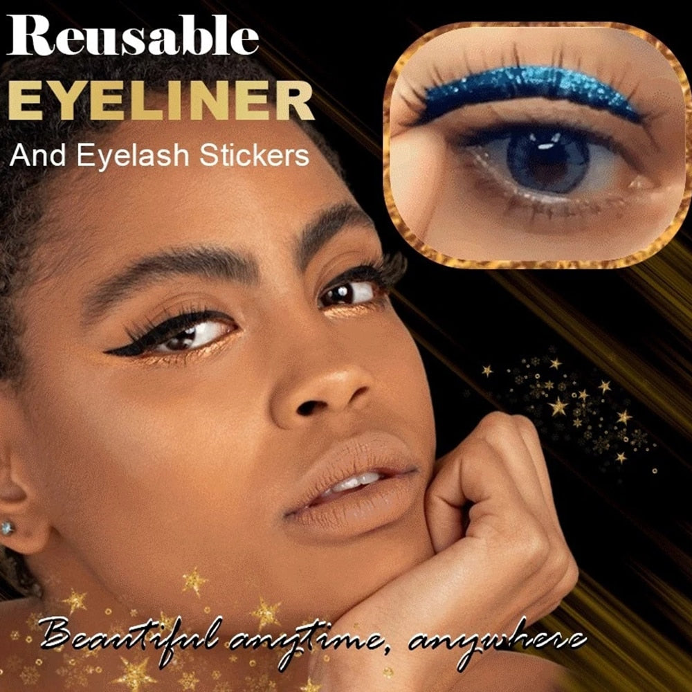 Eyeliner Eyelashes Sticker - Executive-Skincare