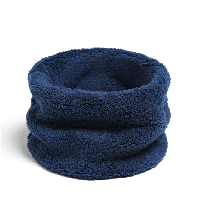 Solid Thick Plush Ring Scarf - Executive-Skincare