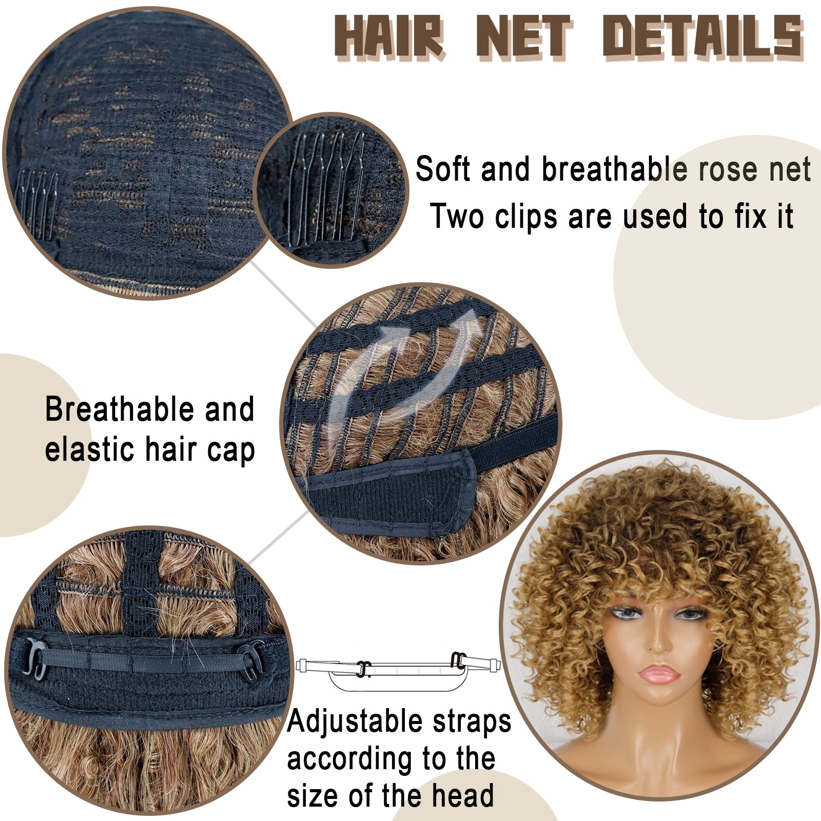 Afro Kinky Curly Wig - Executive-Skincare