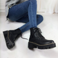 Autumn Winter warm Fashion Women's Lace-Up Women Snow Boots - Executive-Skincare