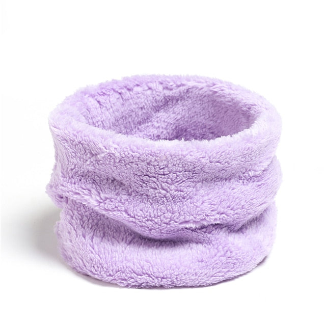 Solid Thick Plush Ring Scarf - Executive-Skincare