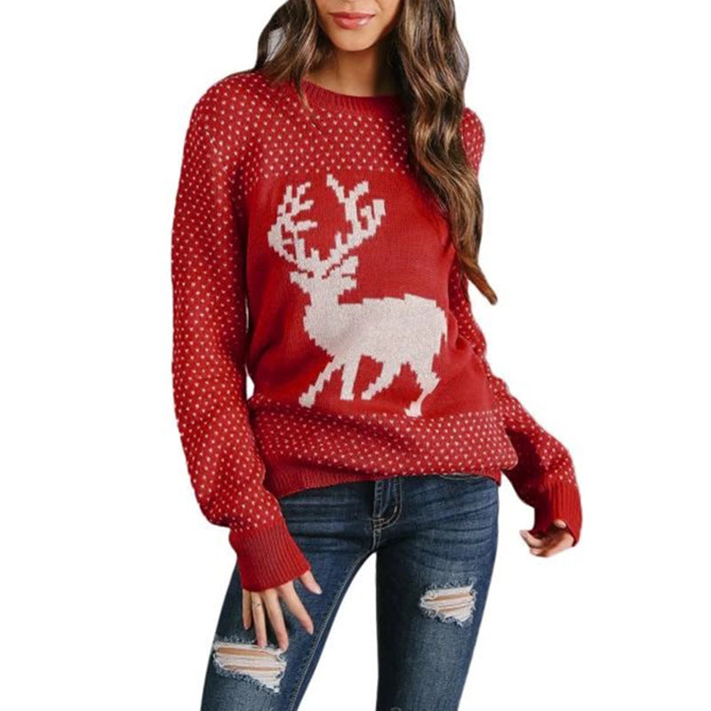 Christmas Pullover Knitted Sweater - Executive-Skincare