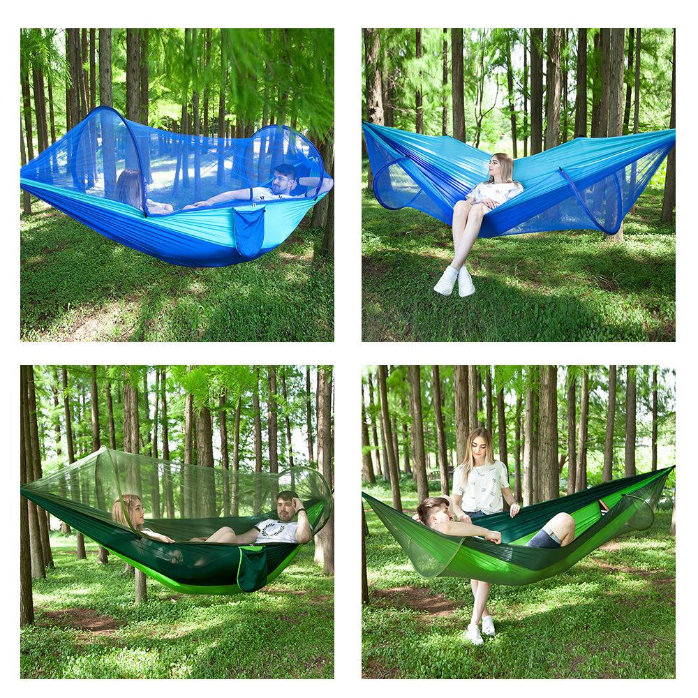 Fully Automatic Quick Opening Hammock With Mosquito Net - Executive-Skincare