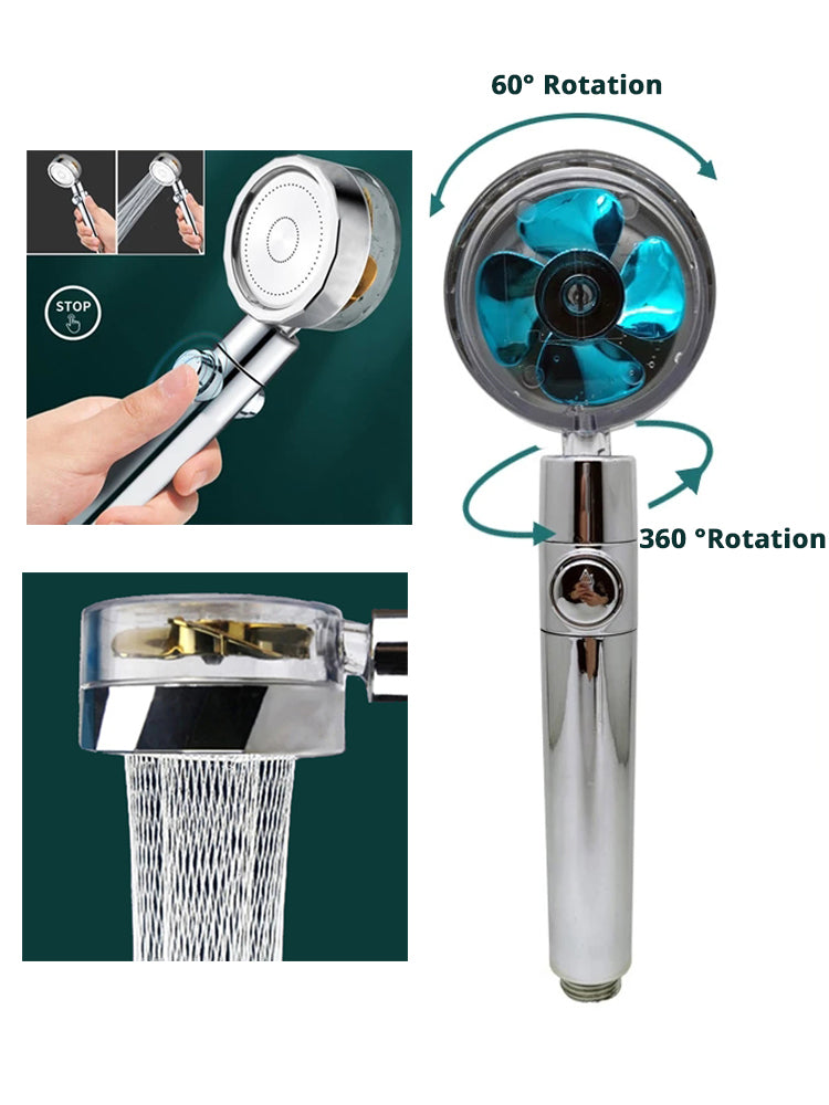 360 Degrees Rotating Shower Head - Executive-Skincare