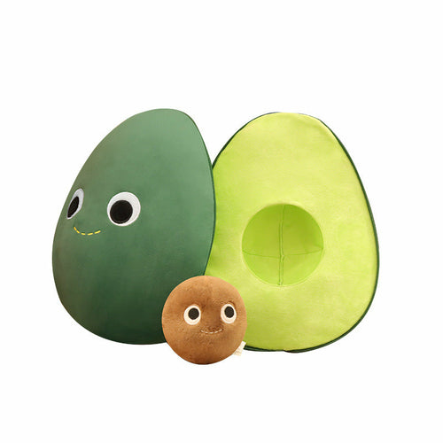 Cute Fruit Avocado Plush Toy Stuffed Doll Cushion - Executive-Skincare