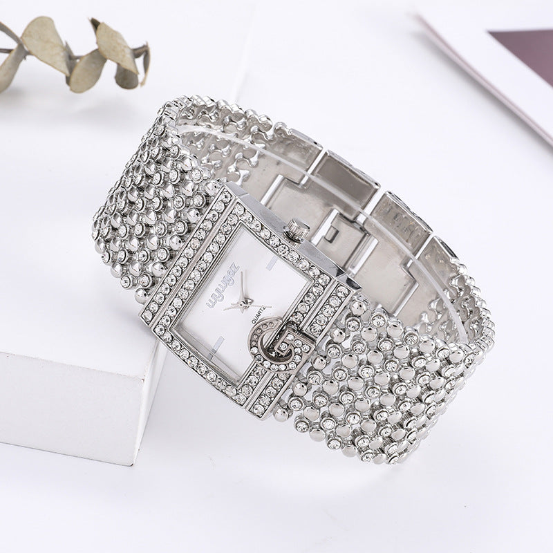 Full Diamond Bracelet Watch