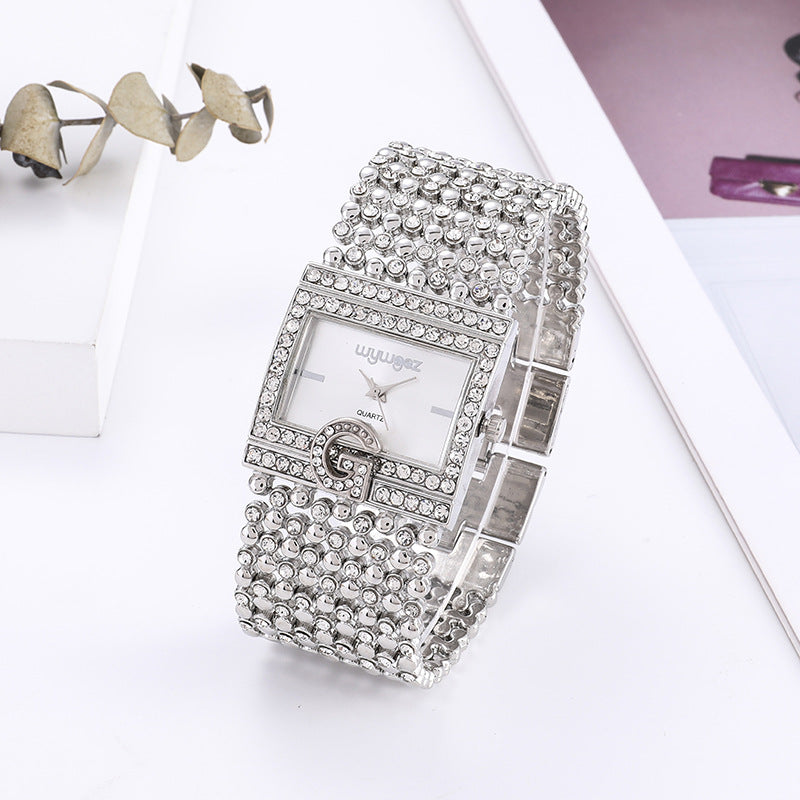 Full Diamond Bracelet Watch