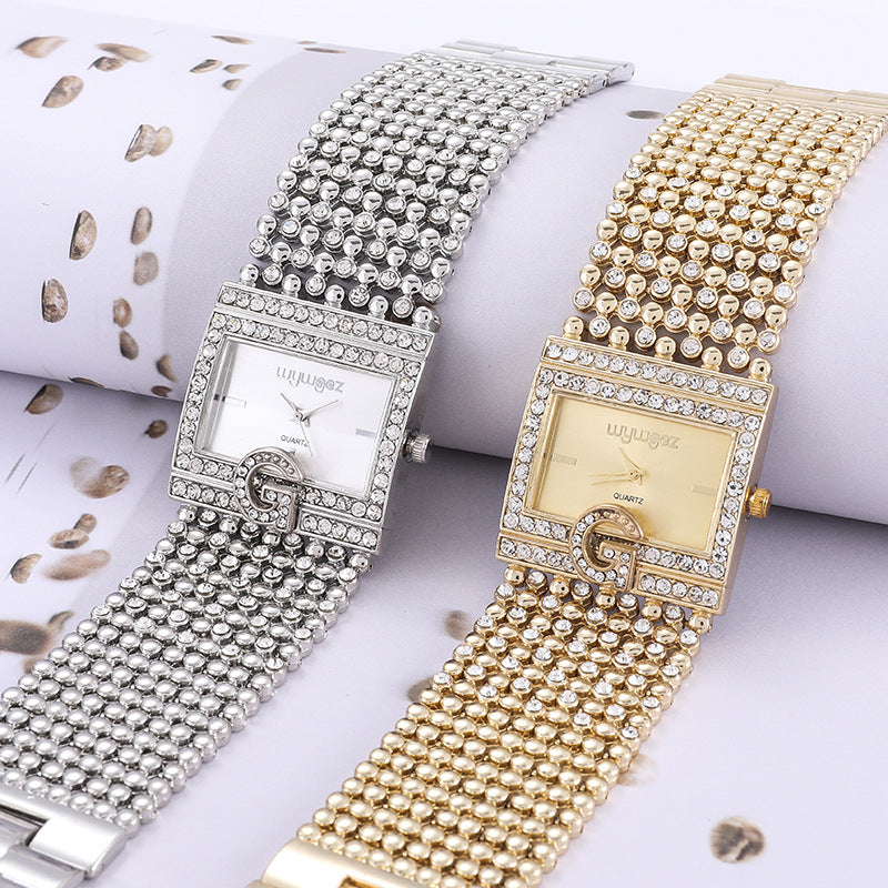 Full Diamond Bracelet Watch