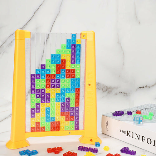 Tetris Game Colorful 3D Puzzle Tangram Math Toys - Executive-Skincare