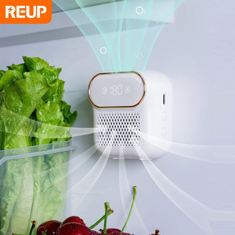 Refrigerator Deodorizing Sterilizer Household Kitchen Ozone Generator Air Purifier Keeping Fresh Rechargeable Deodorant - Image #1