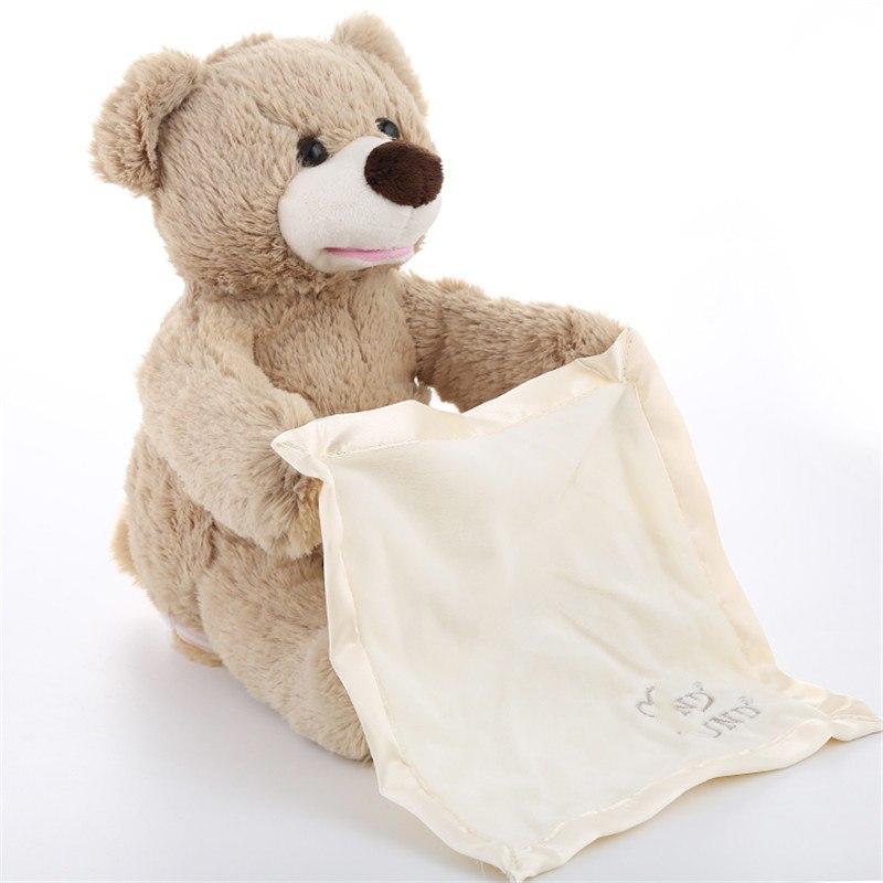 Export authentic English lovable scarf, hide and seekbaby bear - Executive-Skincare