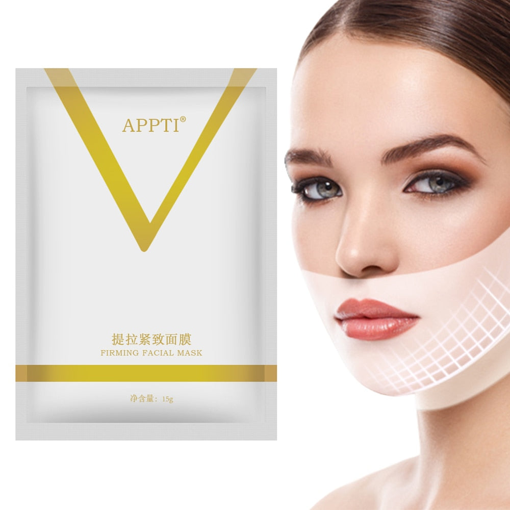 Face Lifting Mask Miracle V Shape Slimming Mask Facial Line Remover Wrinkle Double Chin Reduce Lift Bandage Skin Care Tool - Executive-Skincare