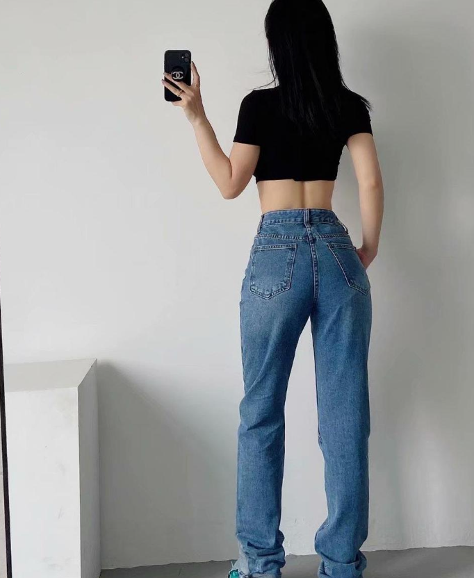 High Waist Jeans - Executive-Skincare