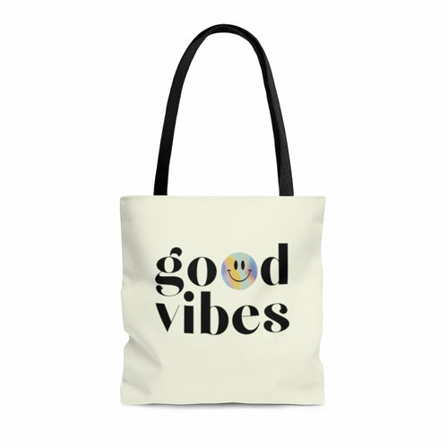 Good Vibes Beach Shopper Tote Bag Medium - Executive-Skincare