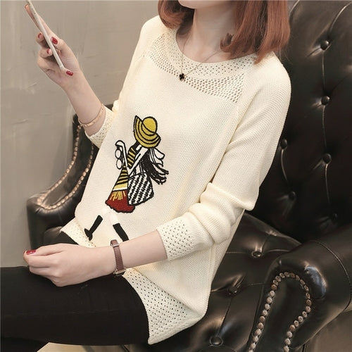 2020 New Autumn Winter For Womens Cashmere Sweater Thick Fashion Loose - Executive-Skincare