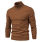 2021 New Winter Men Turtleneck Sweater Casual Solid Color Warm - Executive-Skincare