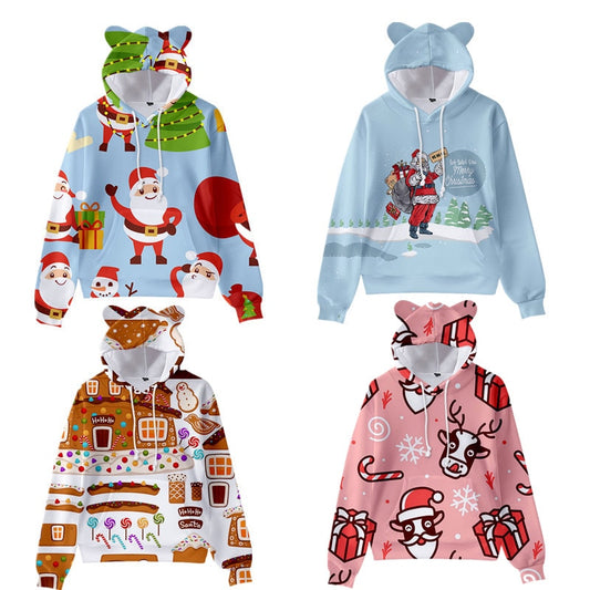 2021 Stylish Unisex child Men Women Santa Claus  Christmas Novelty - Executive-Skincare