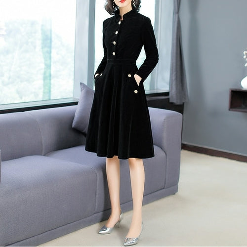 2021 New Autumn And Winter Women's European And American Hepburn Style - Executive-Skincare