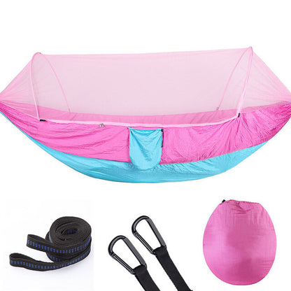 Fully Automatic Quick Opening Hammock With Mosquito Net - Executive-Skincare