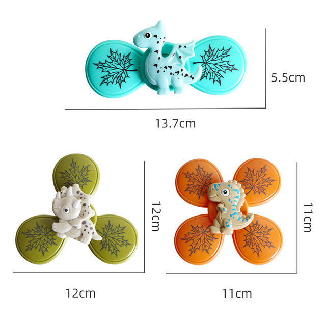 Suction Cup Spinner Toys - Executive-Skincare