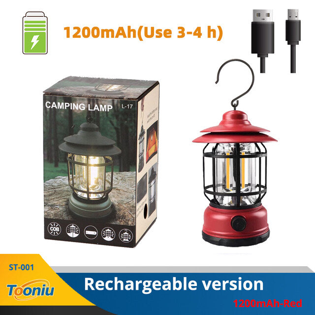 Portable Retro Camping Lamp - Executive-Skincare