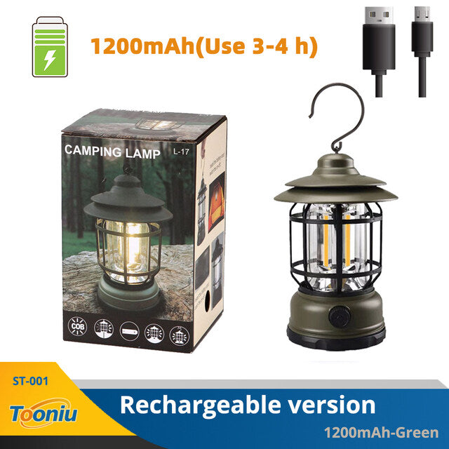 Portable Retro Camping Lamp - Executive-Skincare