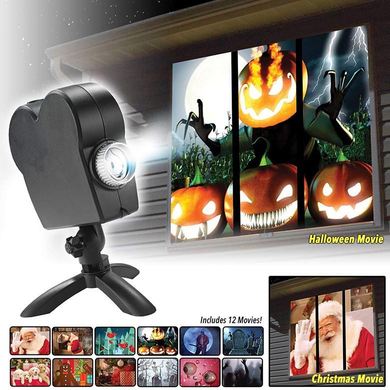 Halloween Christmas Window Projector - Executive-Skincare