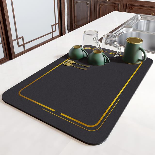 Super Absorbent Kitchen Counter Drying Mat - Executive-Skincare