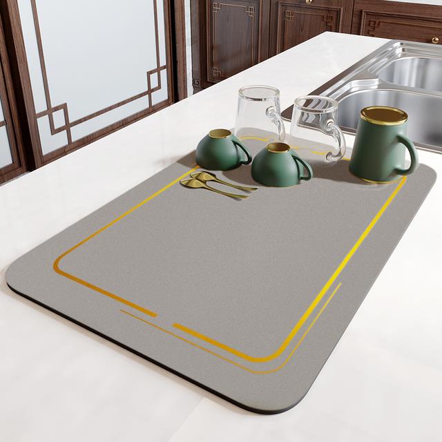 Super Absorbent Kitchen Counter Drying Mat - Executive-Skincare