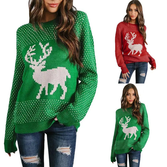 Christmas Pullover Knitted Sweater - Executive-Skincare