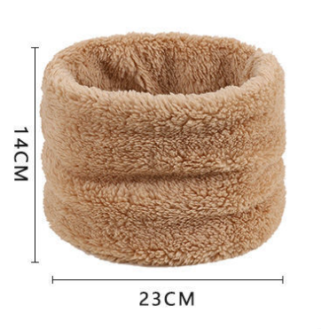 Solid Thick Plush Ring Scarf - Executive-Skincare