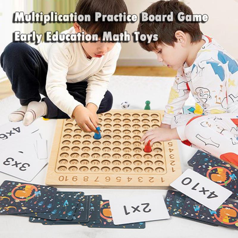 Wooden Montessori Multiplication Board Game - Executive-Skincare