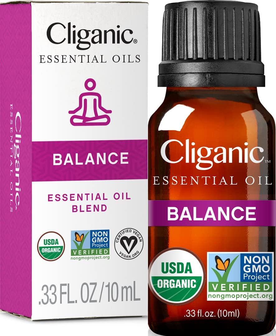 Aromatherapy Organic Essential Oils Blend Balance