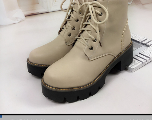 Autumn Winter warm Fashion Women's Lace-Up Women Snow Boots - Executive-Skincare