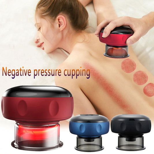 Electric Vacuum Cupping Massage Body Cups Anti-Cellulite Therapy Massager For Body Electric Guasha Scraping Fat Burning Slimming - Image #1