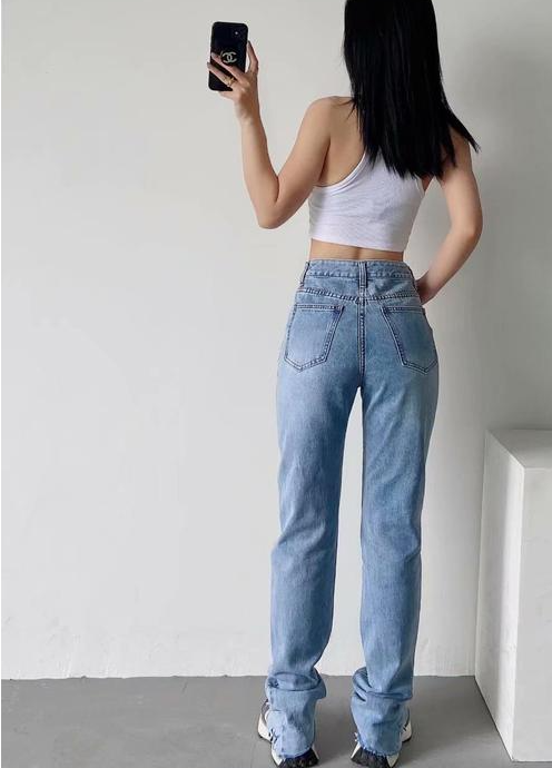 High Waist Jeans - Executive-Skincare