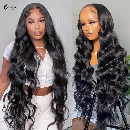 30 Inch Body Wave Lace Front Wig 34 38 40inch Long Human Hair Wig 13x4 - Executive-Skincare