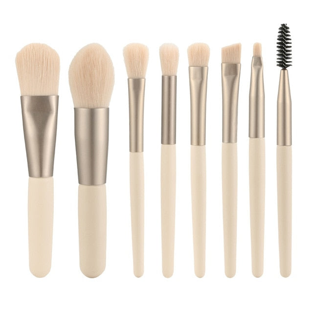 8Pcs Makeup Brushes Set - Executive-Skincare