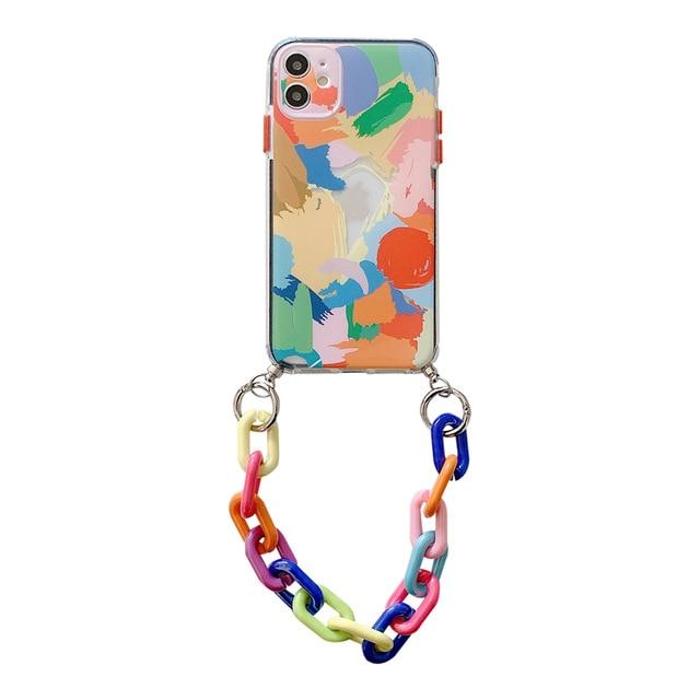 Abstract Art Chain Case - Executive-Skincare