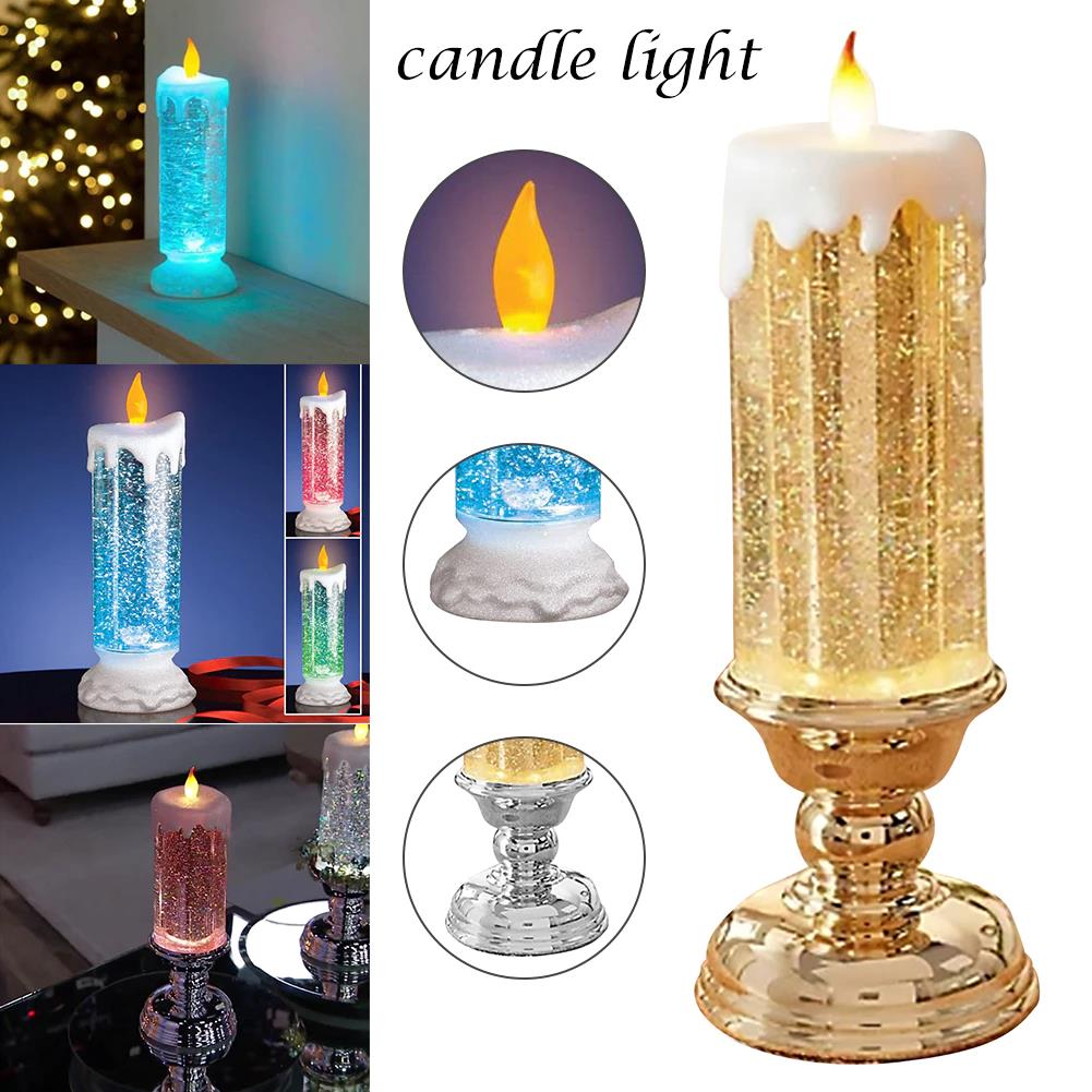 LED Christmas Candles With Pedestal - Executive-Skincare