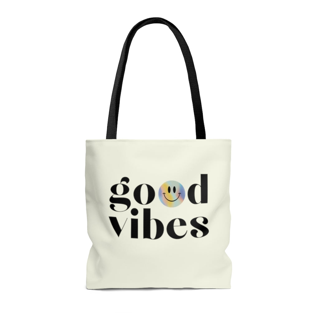 Good Vibes Beach Shopper Tote Bag Medium - Executive-Skincare