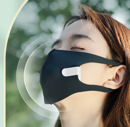 Mini Portable Breathable Heat Cooling Silent Mask Fan - Executive-Skincare