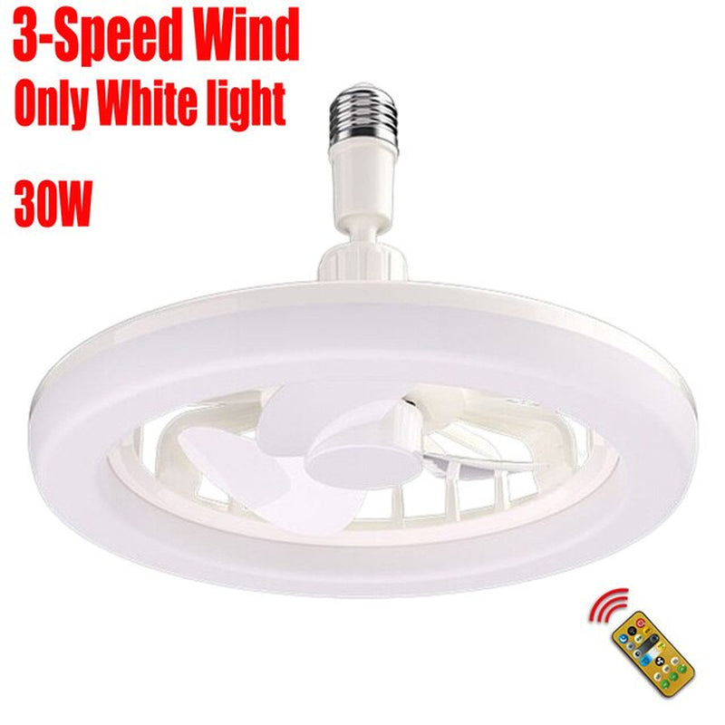 Night Market Fan Lamp 48/60W Fan Chandelier E27 Lamp Holder 360 Head Shaking 3-Gear Dimmable 3-Speed Wind for Home Children Room