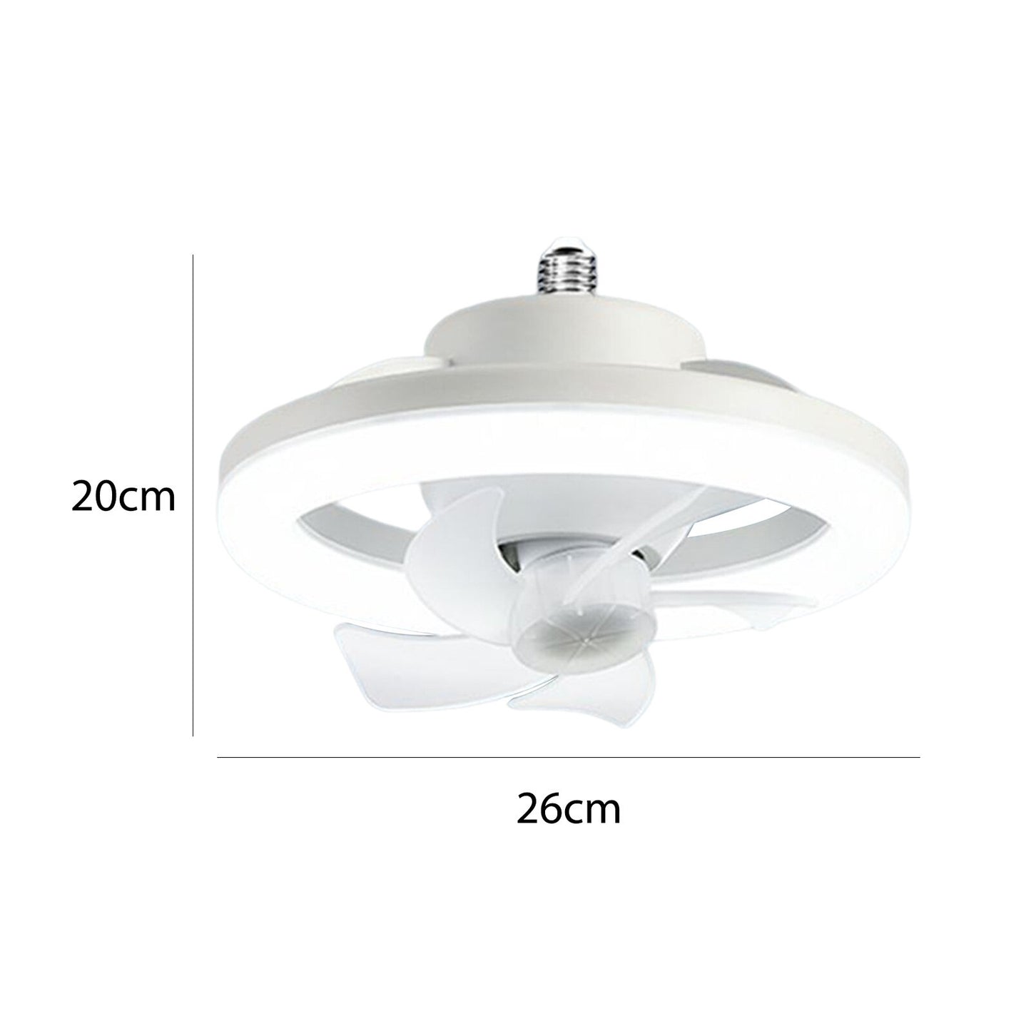 Night Market Fan Lamp 48/60W Fan Chandelier E27 Lamp Holder 360 Head Shaking 3-Gear Dimmable 3-Speed Wind for Home Children Room