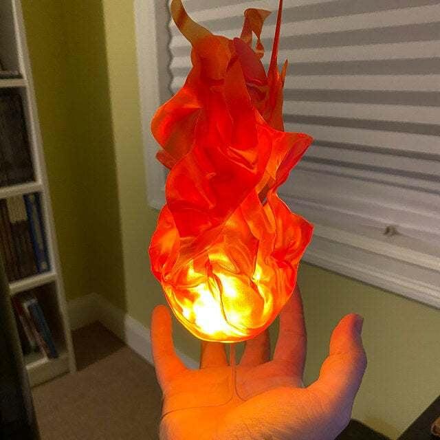 Halloween Floating Fireball Flame Ornaments Creation - Executive-Skincare