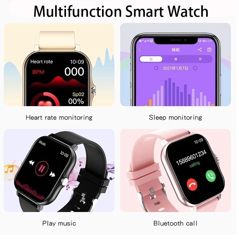 Sports Waterproof Smart Watch - Executive-Skincare