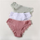 Cotton Panty 3Pcs/lot Solid Women's Panties - Executive-Skincare